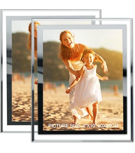 Amazon.com - Isaac Mizrahi Mirror Double Bevel Photo Frame, 5 by 7