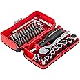 CRAFTSMAN V-SERIES Socket Set, Shallow MM, 1/4 Inch Drive, 38 Piece (CMMT45751V)