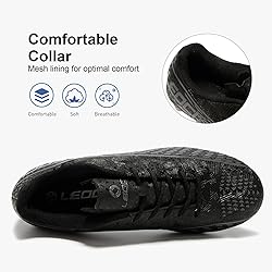 LEOCI Soccer Cleats for Women's and Men's Outdoor