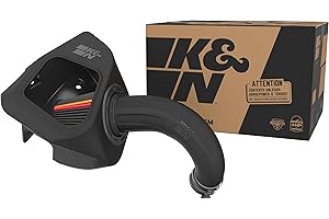 K&N NextGen Cold Air Intake System: Dry-Flow Cotton Filter: Compatible with 2019-2024 RAM 1500; 50-1578D