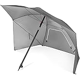 Sport-Brella Ultra SPF 50+ Angled Shade Canopy Umbrella for Optimum Sight Lines at Sports Events
