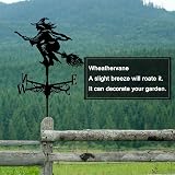 Noaya Stainless Steel Weather Vane Garden Spinner Weathervane Easy Install view 5