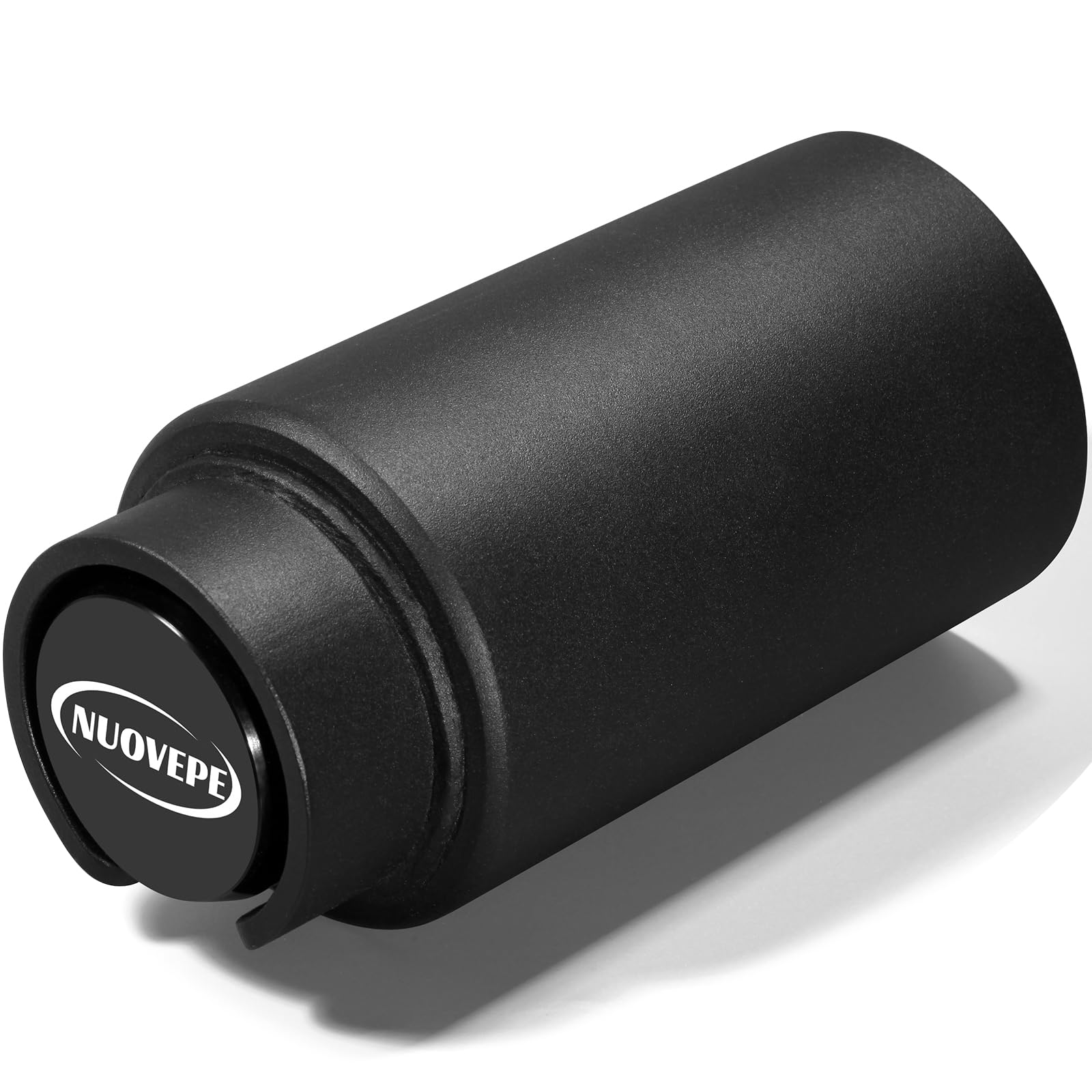 Photo 1 of NUOVEPE 2178-B Heavy Duty Trailer Hitch Lock – Compatible with 2-Inch Bulldog or Ram Couplers, Anti-Theft Tongue Lock for RV, Boat, Cargo, Utility, and Livestock Trailers (Black)