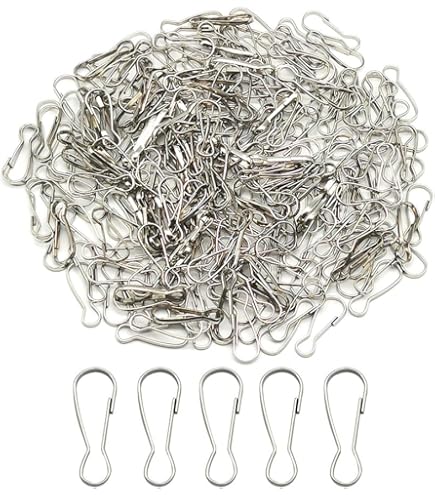 thumbnail image 2 of 304 Stainless Steel High Quality Spring Hooks Metal Clips Hook Spring Snap Lanyard Hook 2 of 10