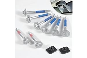 LAIKOU 13848 Frame to Body Mounting Bolt Kit Replacement for Ford 2008-2016 F-250 F-350 F-450 F-550 Super Duty # W715132S439K W712879S439 2L1Z78101C58AA Truck Bed Hardware