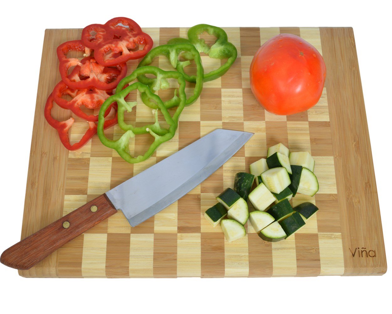 Vina Large Bamboo Cutting Board, 14\
