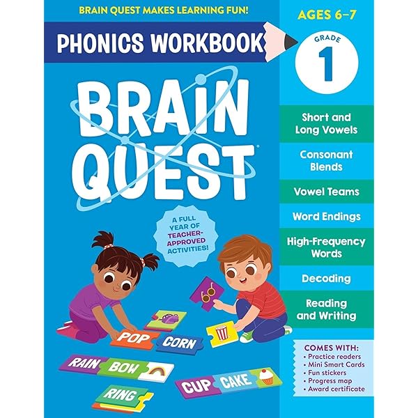 Amazon.com: Brain Quest Phonics Workbook: Pre-Kindergarten (Volume