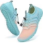 WateLves Water Shoes Mens Womens Barefoot Beach Swim Shoes Quick-Dry Aqua Socks Pool Shoes for Surf Yoga Water Aerobics