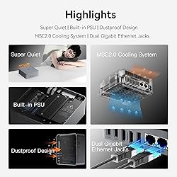 Beelink EQR6 Mini PC, AMD Ryzen 5 6600H