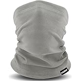 Meilzer Kids Neck Gaiter Warmer Winter - Protective Face Covering Scarf for Boys & Girls Fleece Windproof Suitable for Skiing