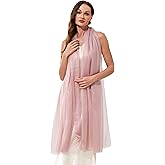 RYYOYY Buttery-soft Cashmere Wrap Lightweight Scarf Shawl Travel Stole for Wayfarer Extra Large 75"x35"