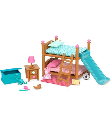 Li'l Woodzeez Skyhopper 6154M Li'l Woodzeez Panda Animal Famille Skyhopper – 4 figurines d'animaux souples avec livre d'images en anglais – Jeu d' animaux (5 pièces) Jouets pour enfants à partir de 3
