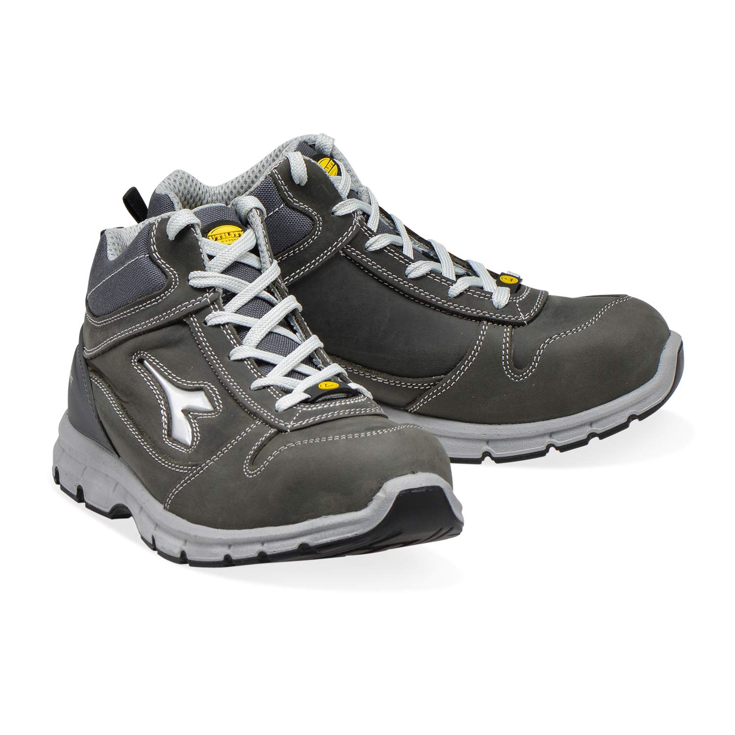 Utility Diadora Run II HI S3 SRC ESD Work Shoes for Men and Women (EU 43), 75068 Castle Rock, Grigio Castello, 9 UK - Image 5