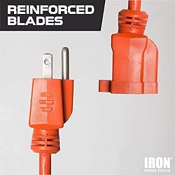 IRON FORGE CABLE 50 Ft Orange Extension Cord - 16/3