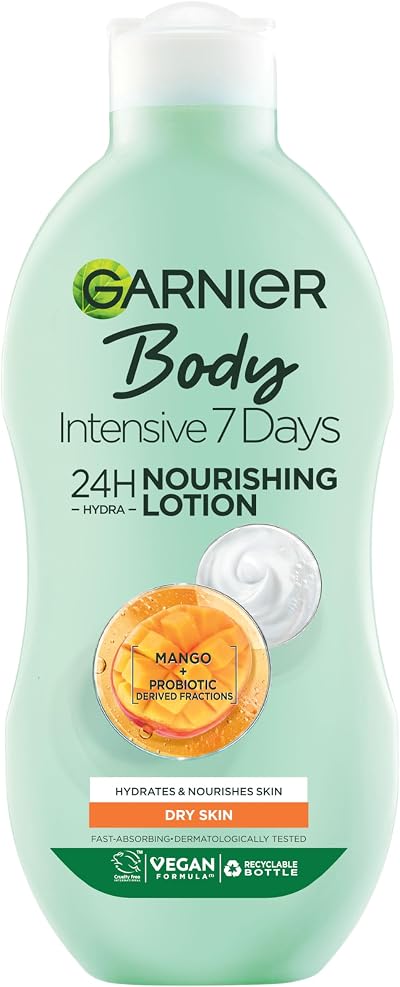Garnier Intensive 7 Days Mango Oil & Probiotic Lotion 400 ml Dry Skin