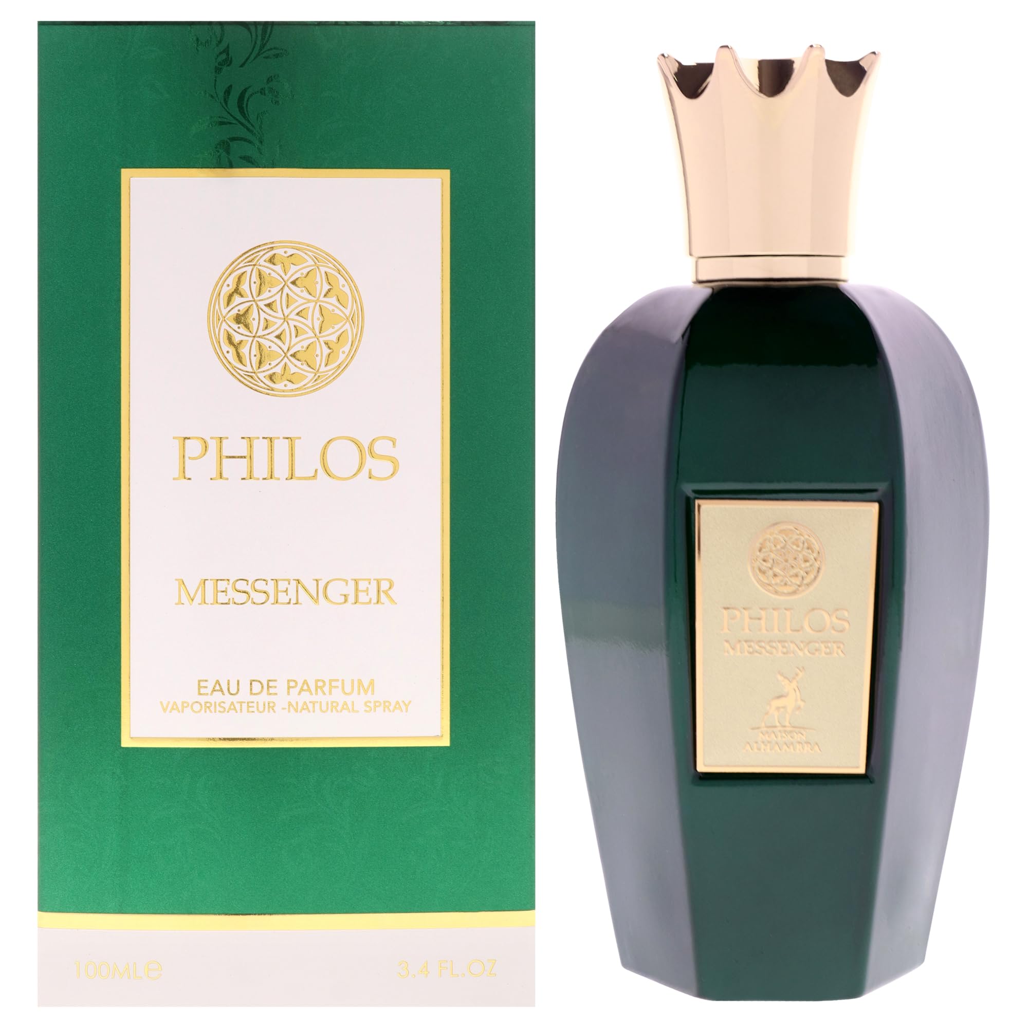 Maison Alhambra Philos Messenger Eau de Parfum Spray für Uni, 100 ml