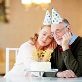 n&a 3pc Gold 60th Birthday Cake Topper Happy 60 Party Decoration view 9