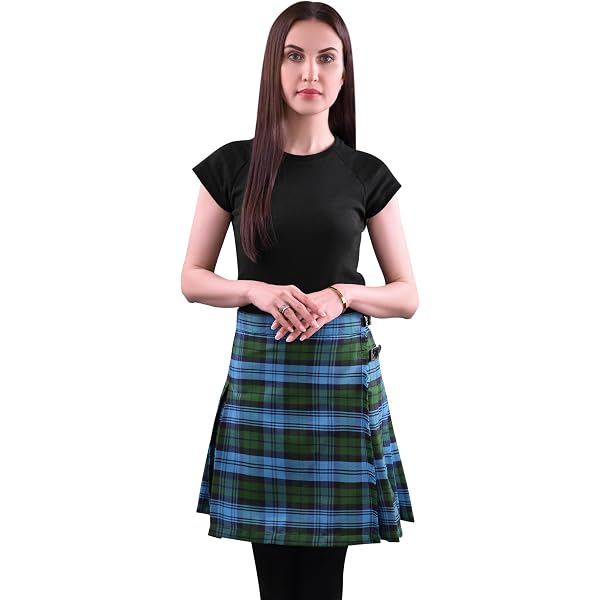 Stewart Black Bespoke Kilt | Scottish Kilt