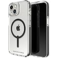 ZAGG Gear4 Santa Cruz Snap Case for Apple iPhone 14, D30 Drop Protection Up to (13ft│4m), Wireless Charging Compatible, Reinforced Top, Bottom & Edges - Clear