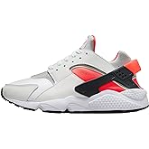 Nike Air Huarache Men's Shoes (DX4259-100, White/Metallic Silver-Infrared 23-Black) Size 6