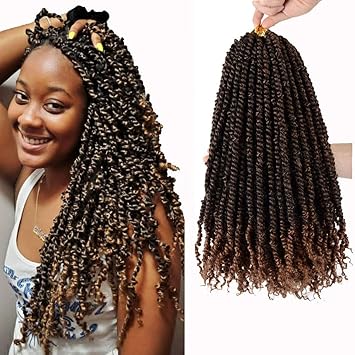 Amazon Com Pre Twisted Passion Twist Crochet Hair 18 Inch Fluffy