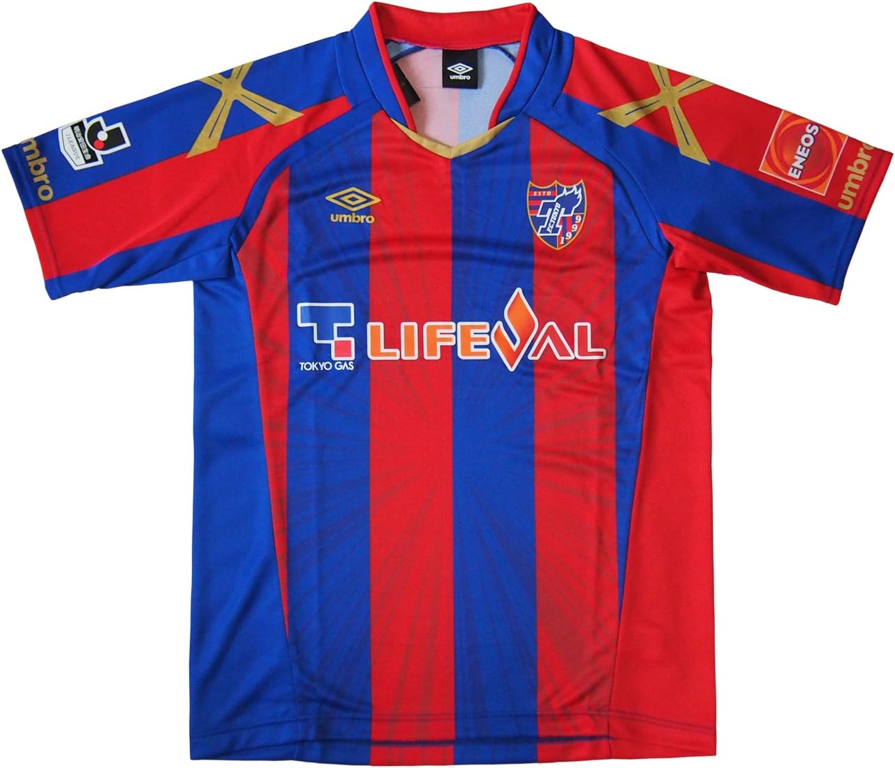 Amazon Co Jp アンブロ Umbro Fc東京レプリカ 1st S S ジャージ Uds6619h Blu ブルー Ss S スポーツ アウトドア