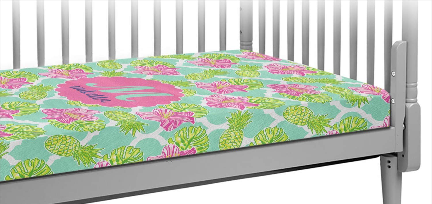 hibiscus crib bedding