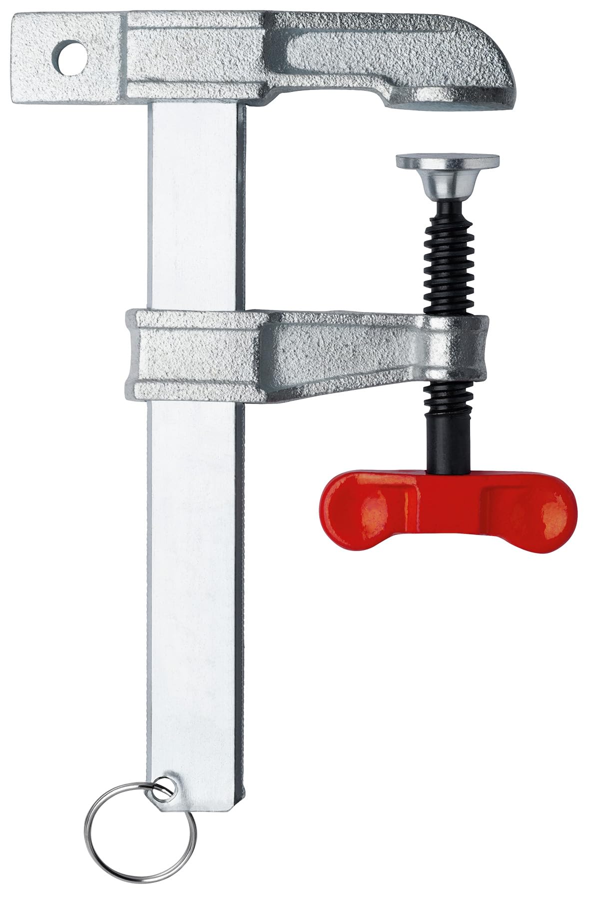 Bessey TP-1F-RK "TP-1F-RK" Earth Clamp, Grey/Red, 150/80 mm