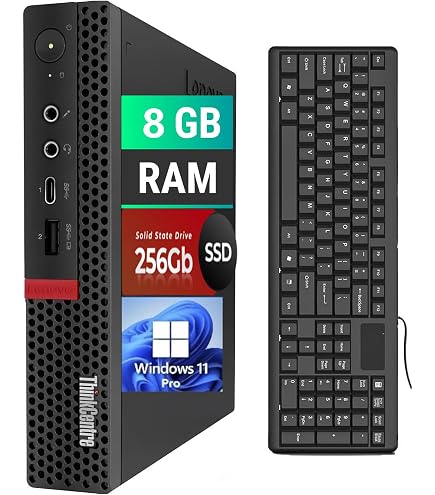 Amazon.com: Lenovo ThinkCentre M720q Tiny Desktop Computer PC