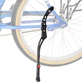 Bicycle Kickstand Rear Mount 24"-28" Silver