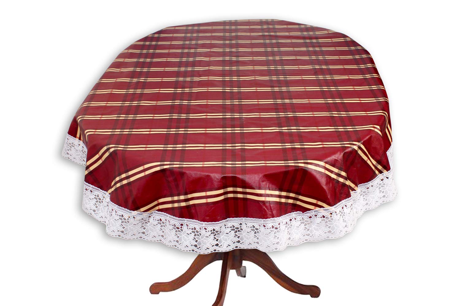 Buy Stylista 8 Seater Oval Dining Table Cover WxL 60x108 inches with