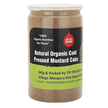 TIP TIP Natural Organic Mustard Cake Fertilizer for Plants 750 Grams