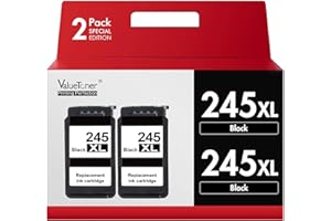 Valuetoner 245XL Ink Cartridge Replacement for Canon 245 XL PG-243 PG-245 XL Black for PIXMA TR4520 MX492 TS3122 MX490 MG3022