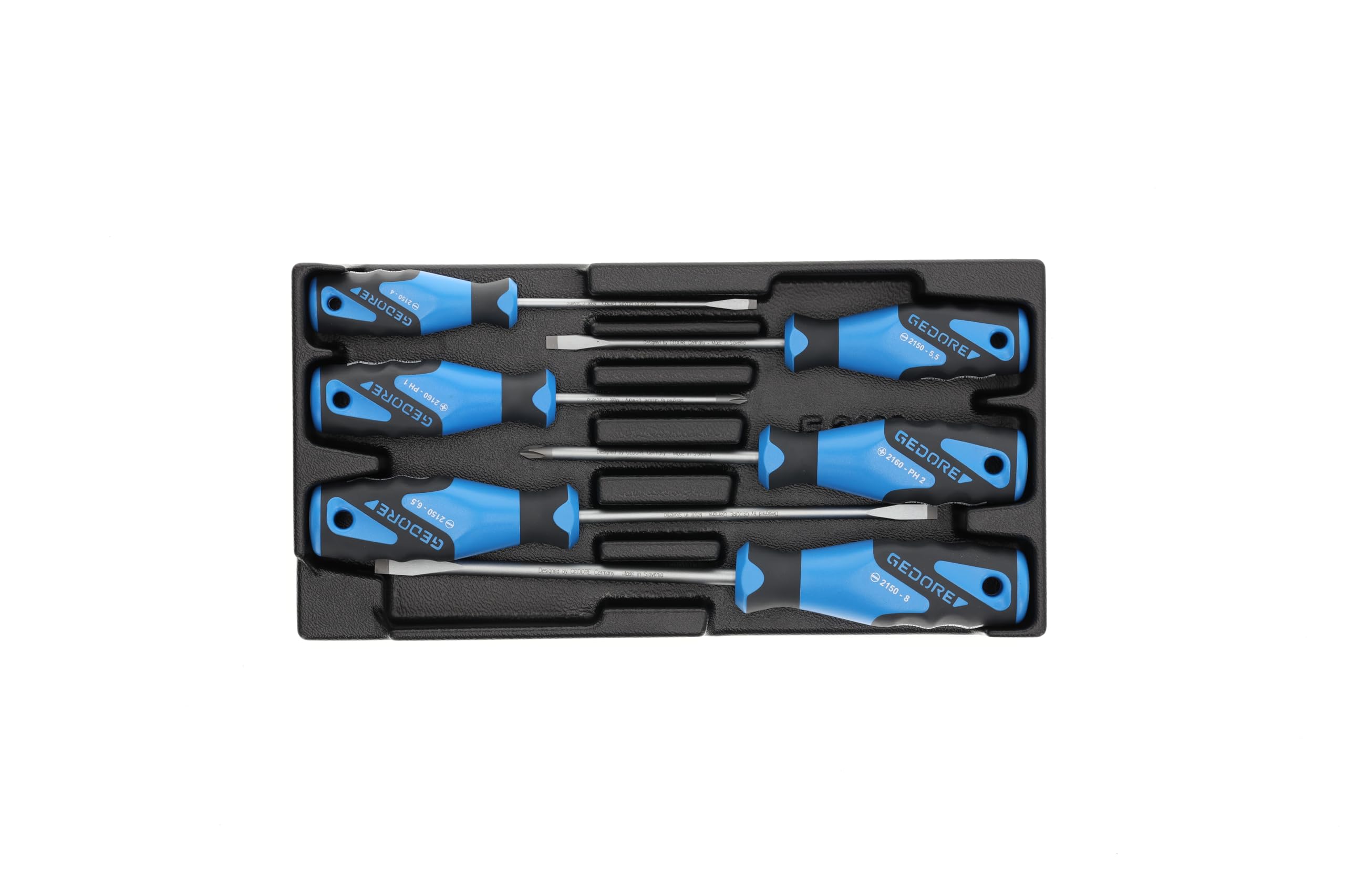 GEDORE Screwdriver Set in 1/3 ES Module, 1 Piece, 1500 ES-2150 PH