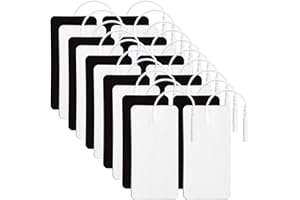 Lanieney TENS Unit Replacement Pads 20 Pcs 2" x 4" Large Electrode Patches with Upgraded Self-Adhesive & Non-Irritating Design, Reusable 35 Times for Electrotherapy, Compatible with AUVON, TENS 7000