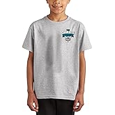 Junk Food NBA - Manga Mash Up - Officially Licensed Youth Short Sleeve Fan Tee for Boys and Girls