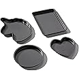 Kids Baking Set compatible with Easy Bake Oven | Fun Oven Pan Set of 4 made of Food Safety Tested Nonstick Steel | Oven Pans Compatible with Easy Bake Oven for Girls or Boys
