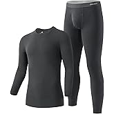 DAVID ARCHY Men’s Heavyweight Thermal Underwear for Extreme Cold, Perfect for Harsh Winter from -10°C to -5°C