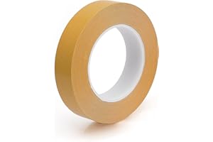 SICCOMA Double Sided Woodworking Tape Double Sticky Tape for Woodworking Router Templates and CNC Projects 1 inch by 82 feet Heavy Duty Double Adhesive Tape Removable