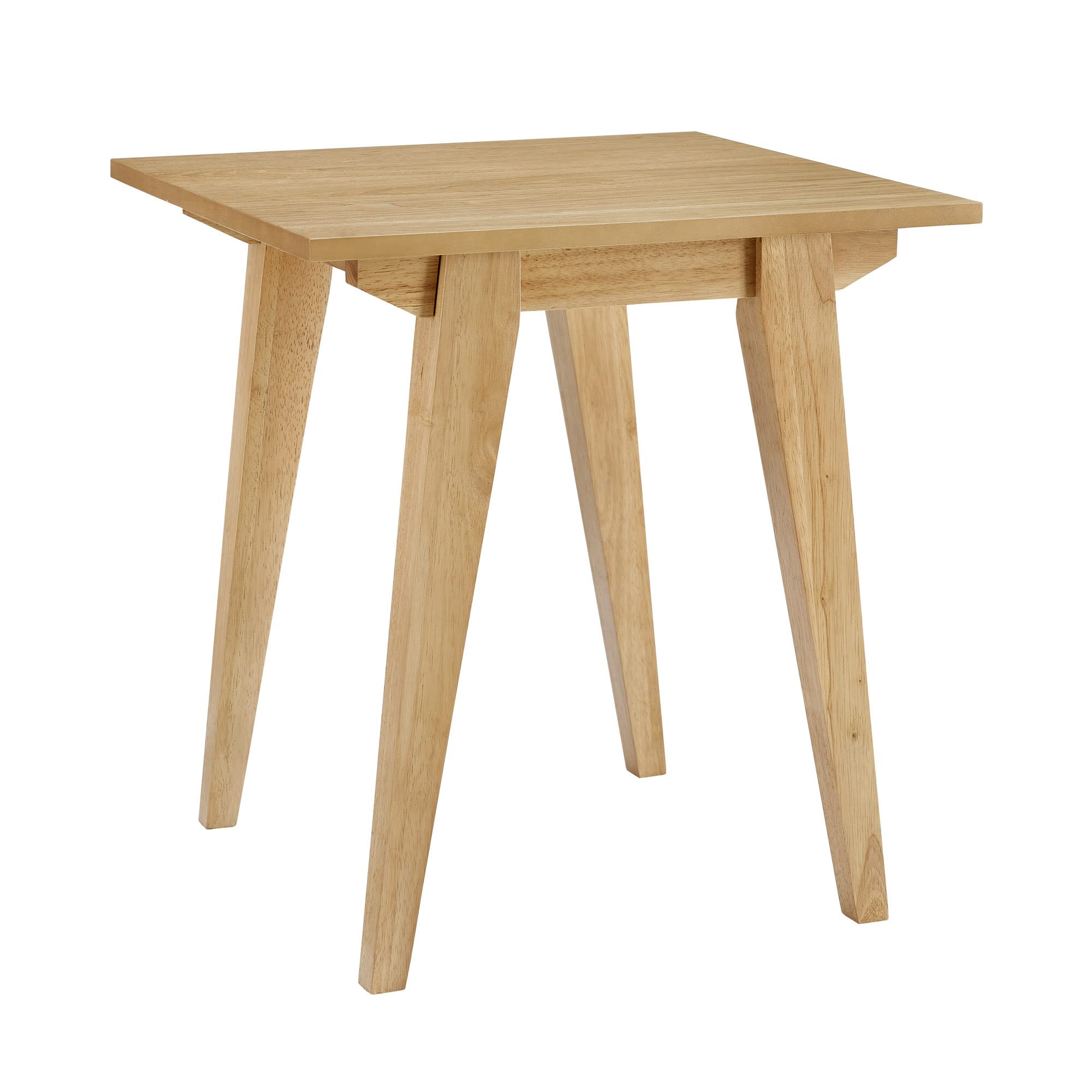 Photo 1 of BUNBUNCHAKO Japandi Minimal Solid Wood Side Table – English Oak