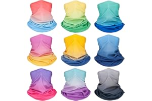 LILLBJORNEN Neck Gaiter Sun Protection Face Mask for Men Women Breathable Head Wrap Headwear Balaclava Bandana