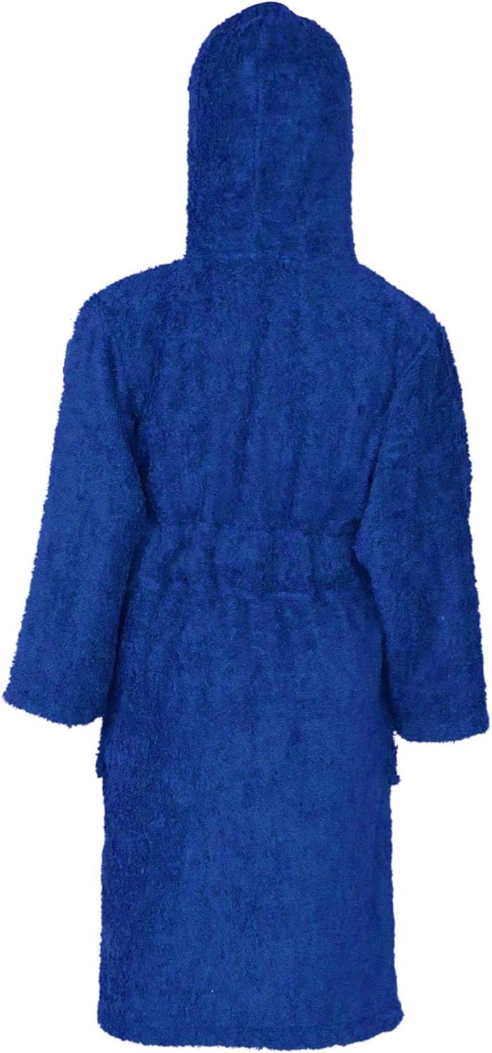 blue terry towelling sleepsuits