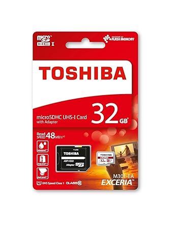 Toshiba M301-EA - Tarjeta de memoria micro SDHC de 32 GB, UHS-I ...