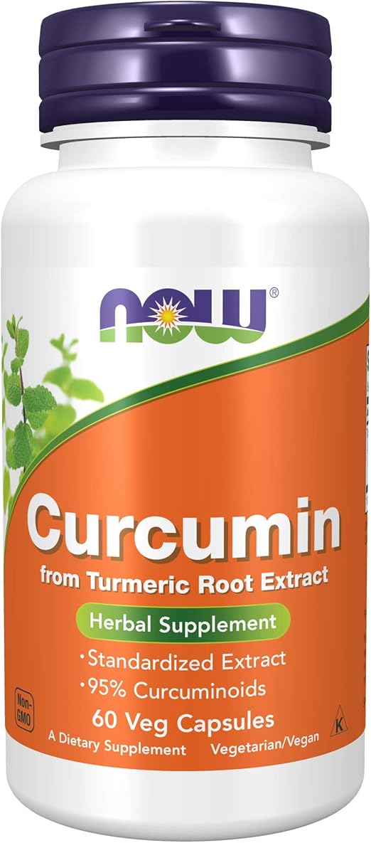 Now Foods Curcumin Vitamin, 60 Veg Capsules Buy Online at Best Price