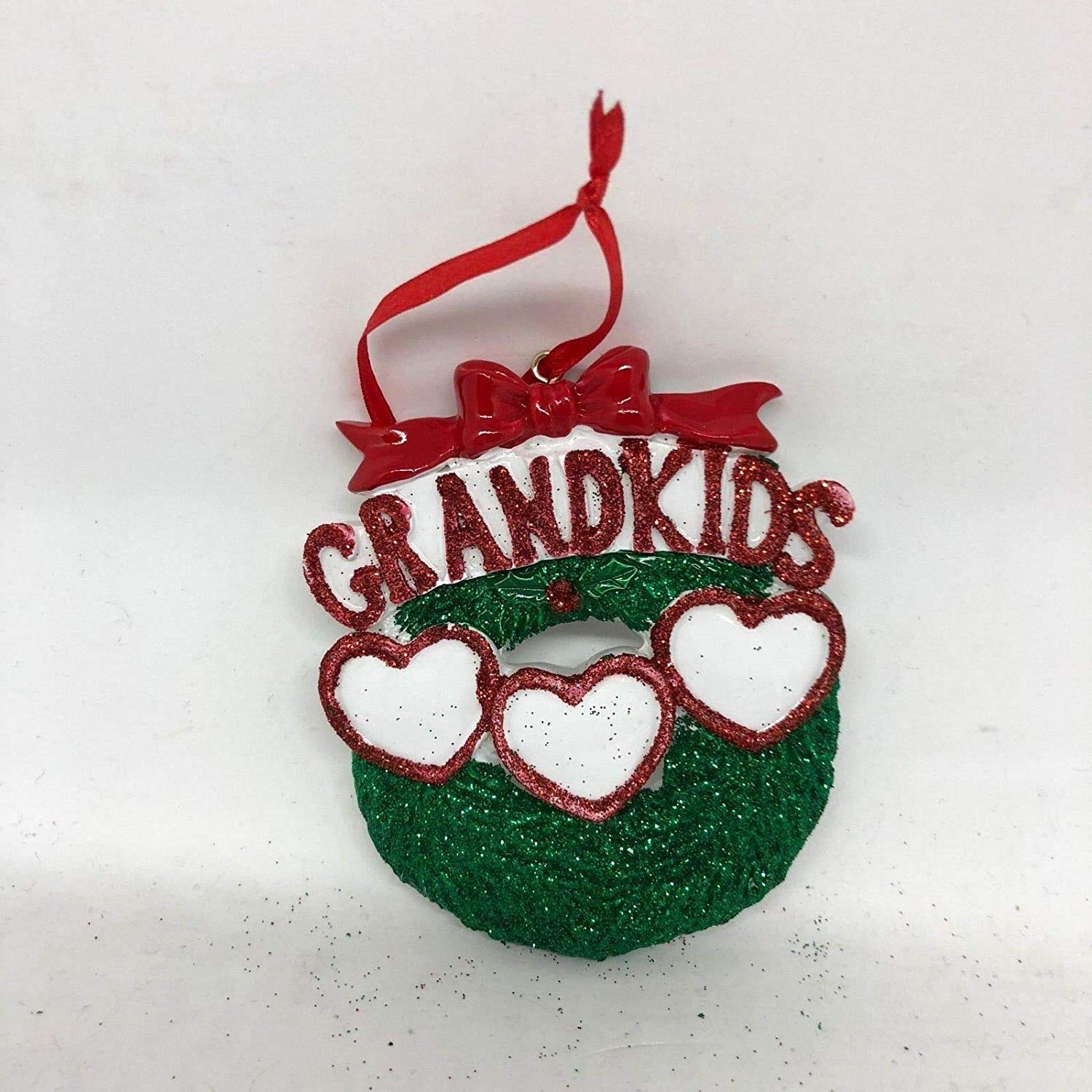 Personalise Your Own Resin Christmas Tree Hanging Decorations - Grand kids 3
