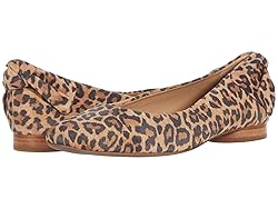 Bernardo Eloise Sand Cheetah Print Suede 11 M