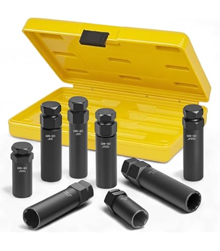 Steelman Pro 7-Spline 3/4-Inch Socket-Style Locking Lug Nut Key
