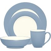 Noritake Colorwave Ice 4-Piece Rim Place Setting, Service for 1