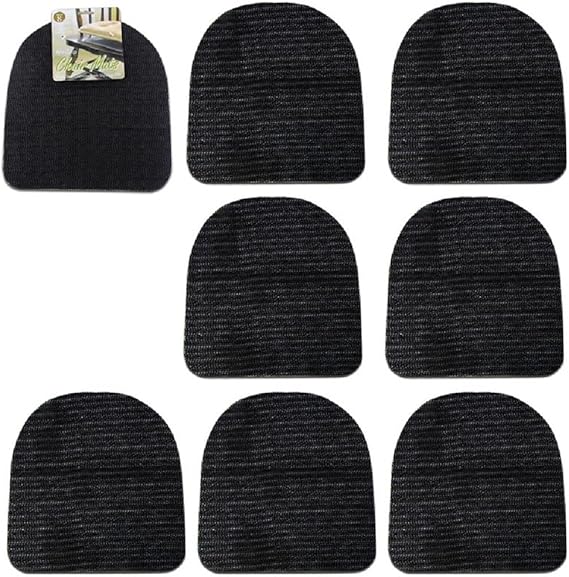 Chair Pad Grippers, Set of 8. Non Slip Gripper Pads for Chair Cushions