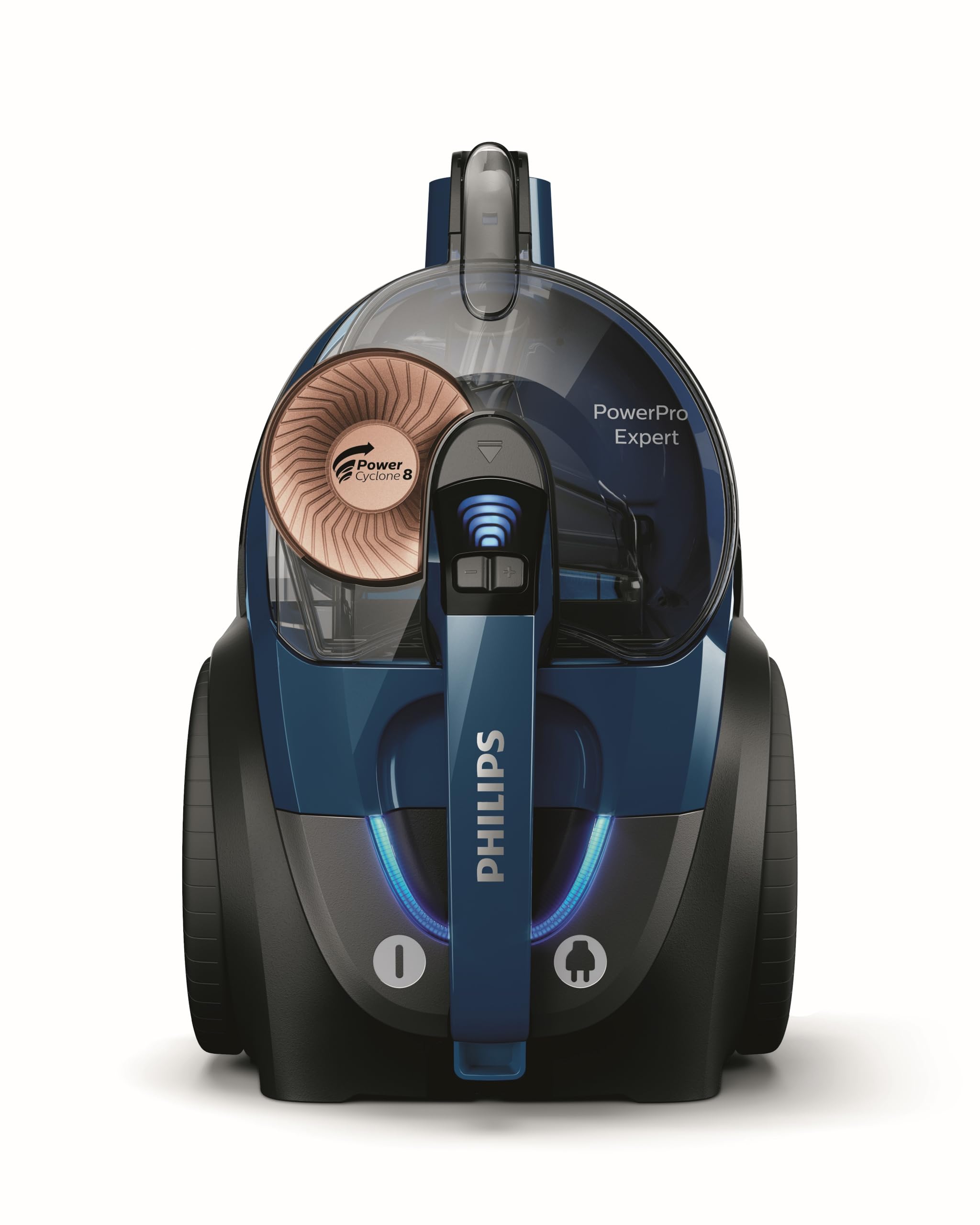 PHILIPS PowerPro Expert Beutelloser Staubsauger – Kompakt, 900-W-Motor, PowerCyclone 8 Technologie für Starke Saugleistung, Multi-Oberflächen-Reinigung, Allergy Lock, Super Turbo Bürste (FC9745/09) 9